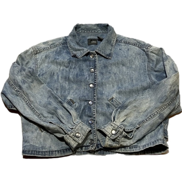 LIZWEAR Petite Jean Jacket Vintage Women’s (Sz P) - Picture 1 of 13